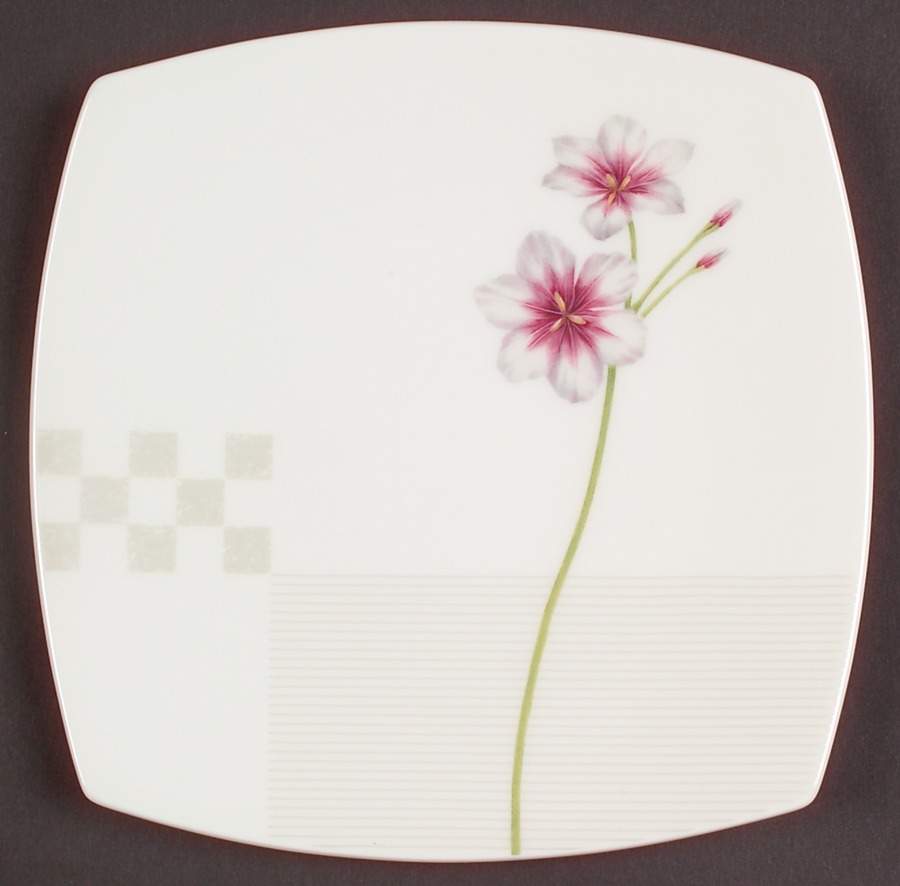 Botanical Fancy Bread & Butter Plate by Mikasa-1