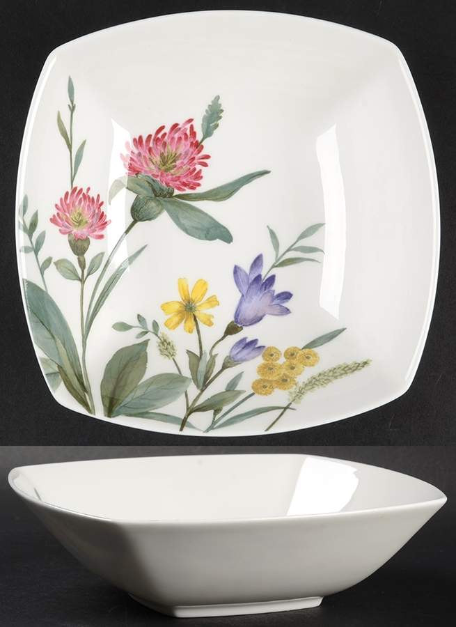 Parisian Bloom White Coupe Soup Bowl by Mikasa-1