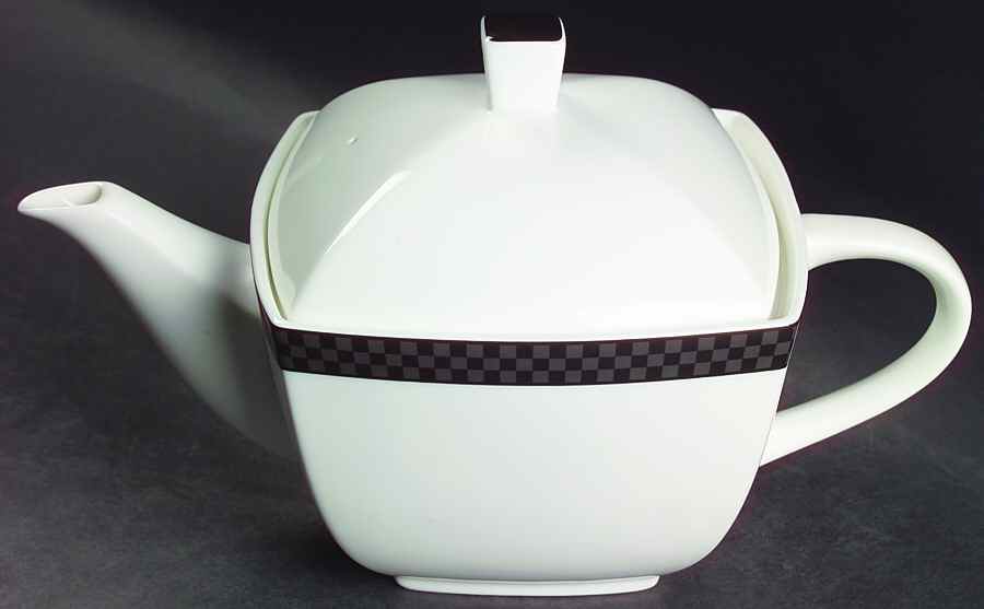 Moderno Black Teapot & Lid by Mikasa-1