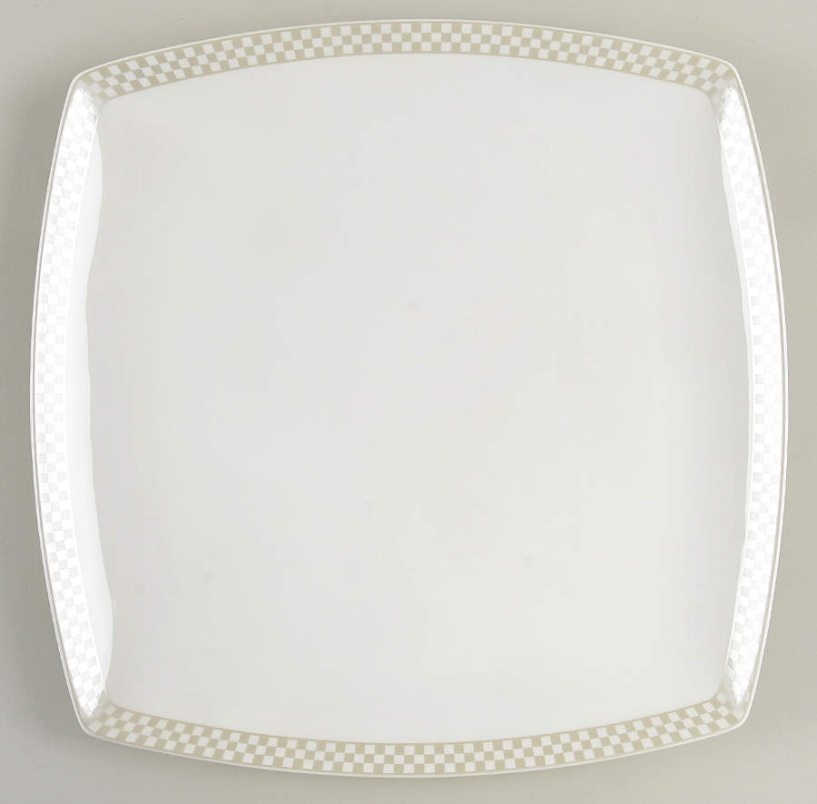 Moderno Silver 12" Chop Plate (Round Platter) by Mikasa-1