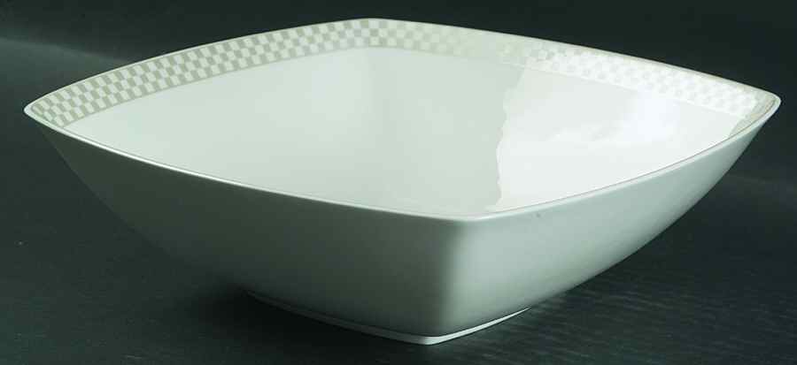 Moderno Silver Hostess Bowl by Mikasa-1