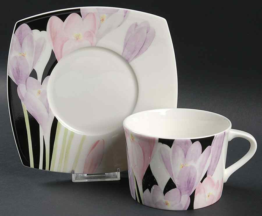 Nouveau Breakfast Cup & Saucer Set by Mikasa-1
