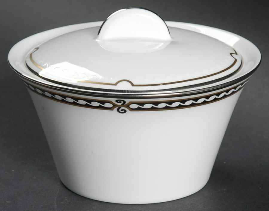 Kingsford Sugar Bowl & Lid by Mikasa-1