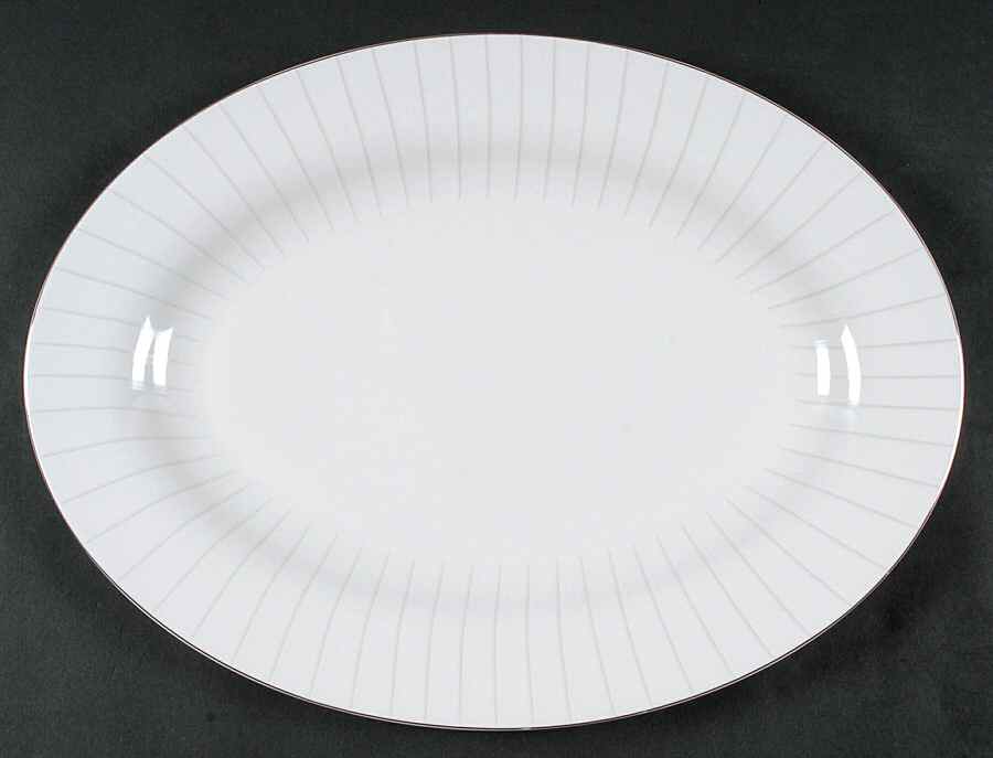 Composure 15" Oval Serving Platter by Mikasa-1