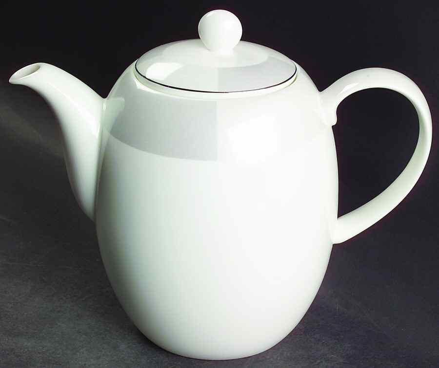 Enchanted Pearl Coffee Pot & Lid by Mikasa-1
