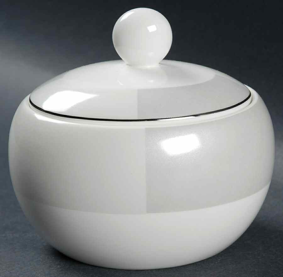 Enchanted Pearl Sugar Bowl & Lid by Mikasa-1