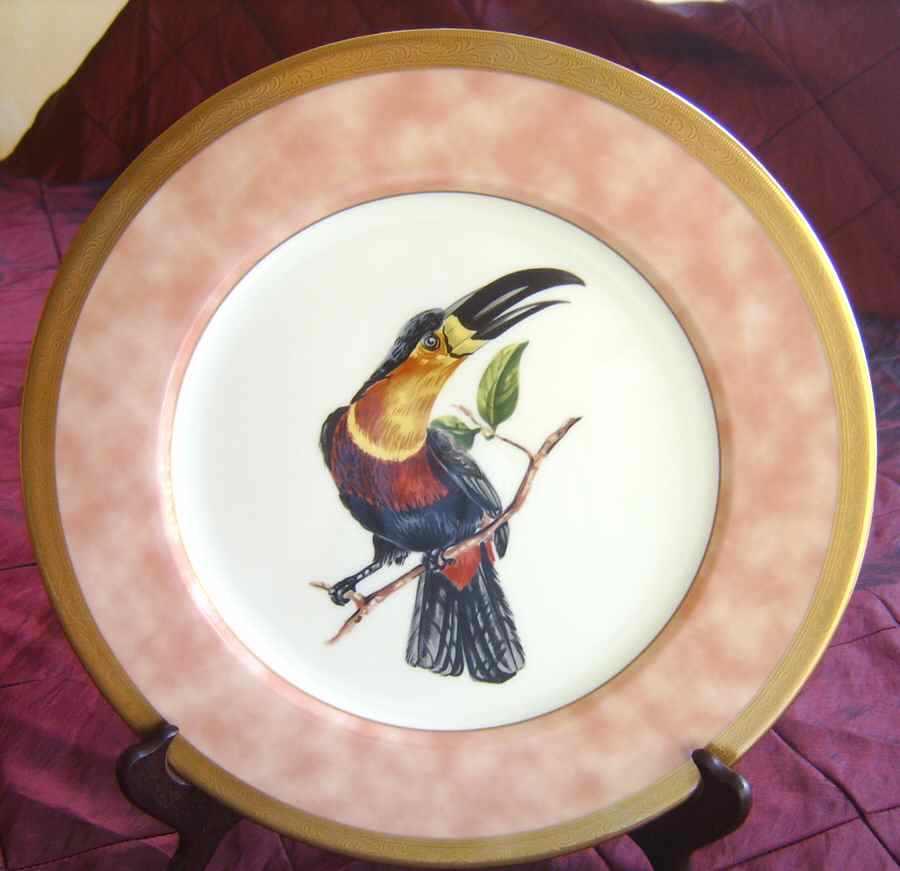Crown Jewel Toucan Service Plate (Charger) by Mikasa-1