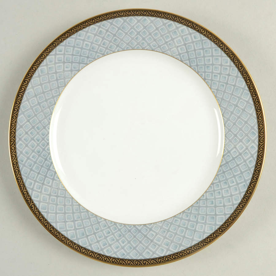 Enchanted Forest Blue Salad Plate by Mikasa-1