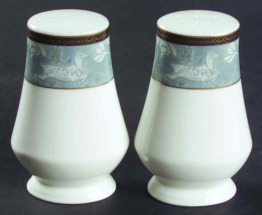 Enchanted Forest Blue Salt & Pepper Set by Mikasa-1