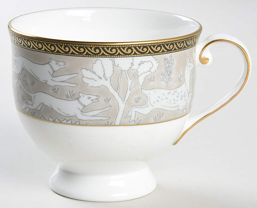 Enchanted Forest Taupe Footed Cup by Mikasa-1