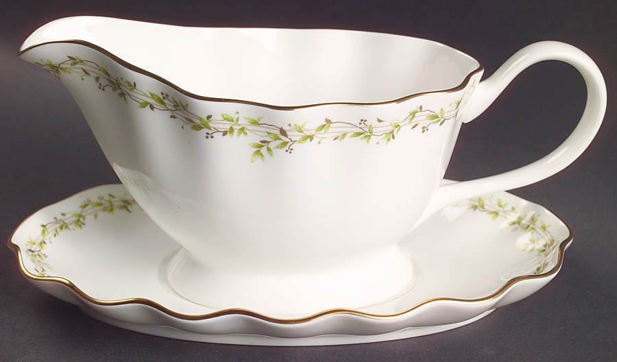 Garden Gala Gravy Boat & Underplate by Mikasa-1