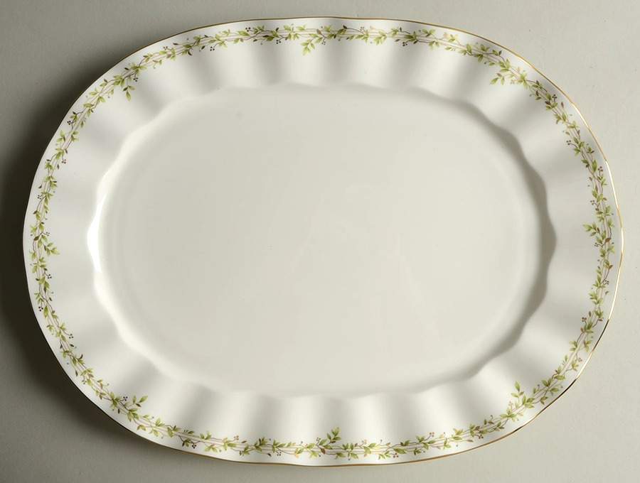 Garden Gala 15" Oval Serving Platter by Mikasa-1