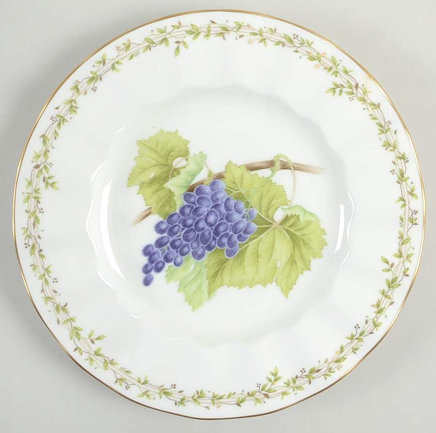 Garden Gala Grape Salad Plate by Mikasa-1