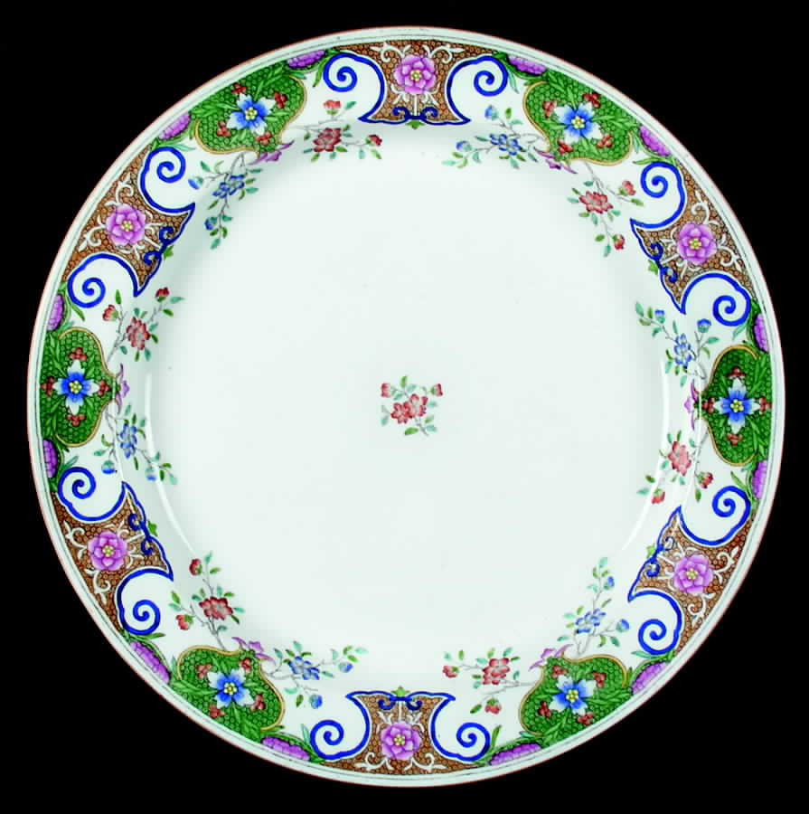 B157 Deep Round Platter by Minton-1