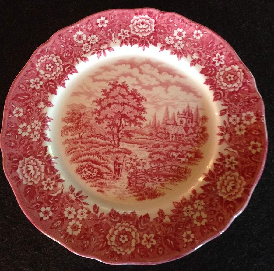 Homeland Dinner Plate by Alfred Meakin-1