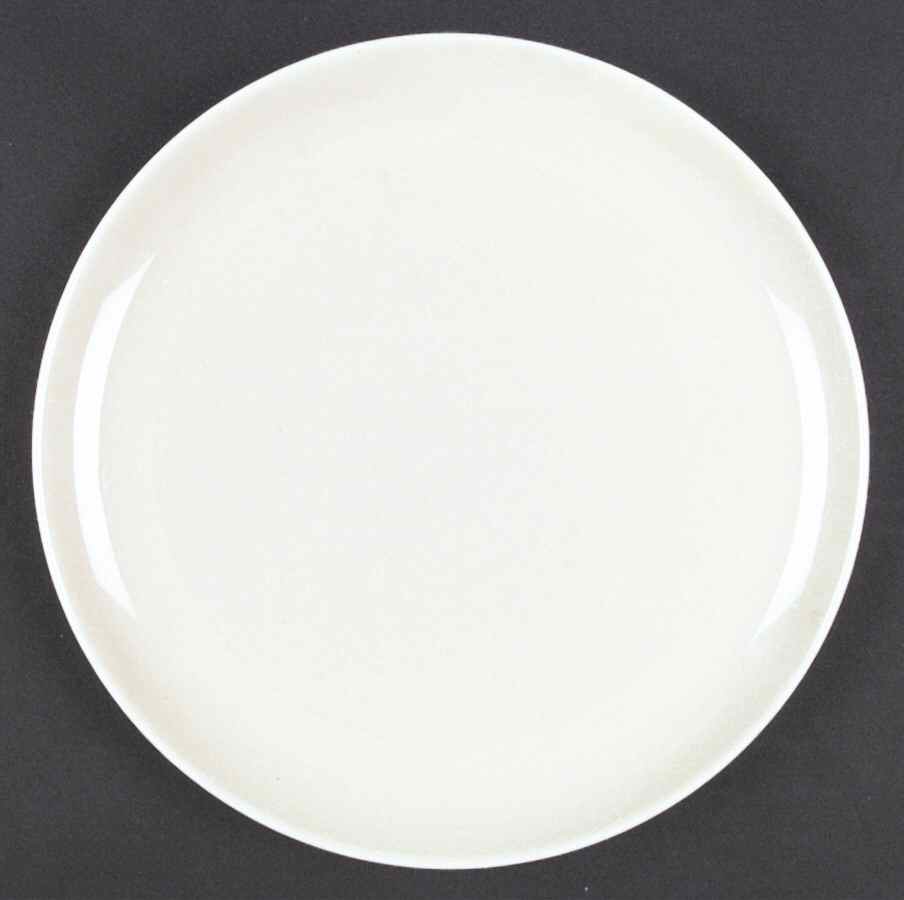200 Ivory (Satin, Coupe) Dinner Plate by Metlox - Poppytrail - Vernon-1