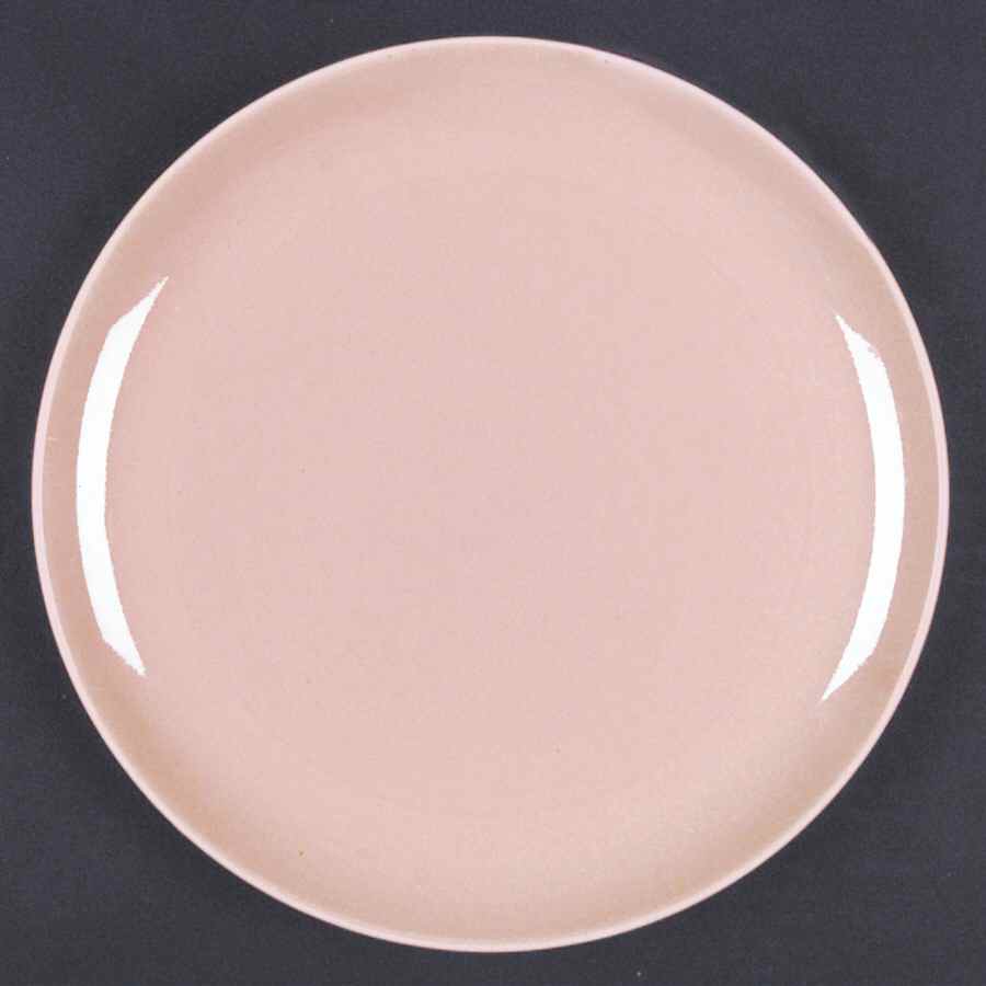 200 Petal Pink (Satin, Coupe) Dinner Plate by Metlox - Poppytrail - Vernon-1