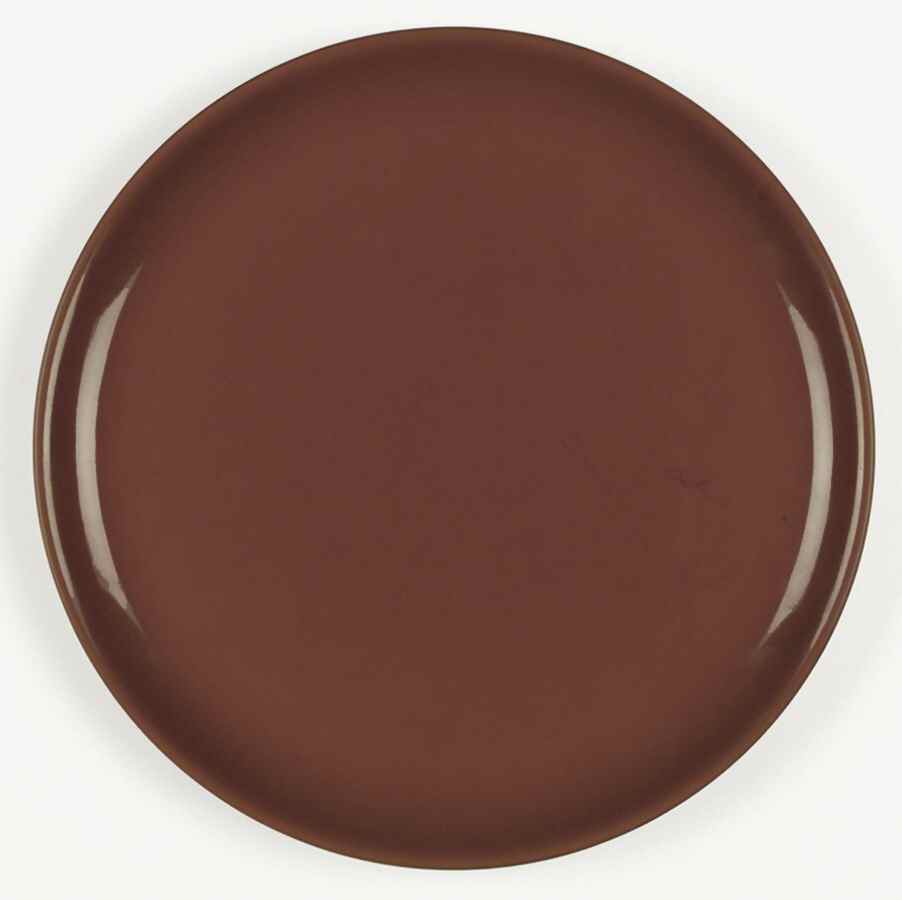 200 Rust (Glossy, Coupe) Dinner Plate by Metlox - Poppytrail - Vernon-1