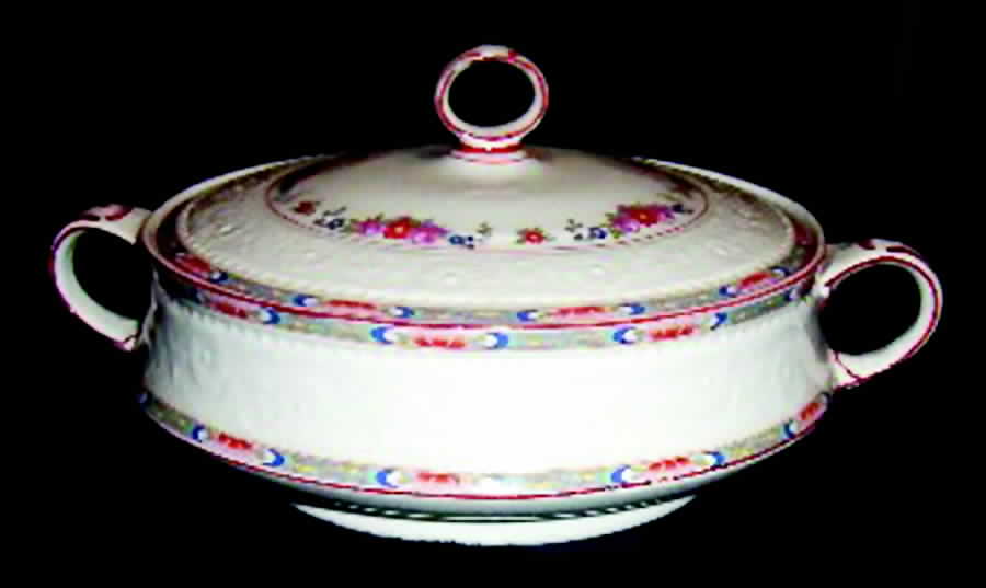 MEA143 Round Covered Vegetable by Alfred Meakin-1