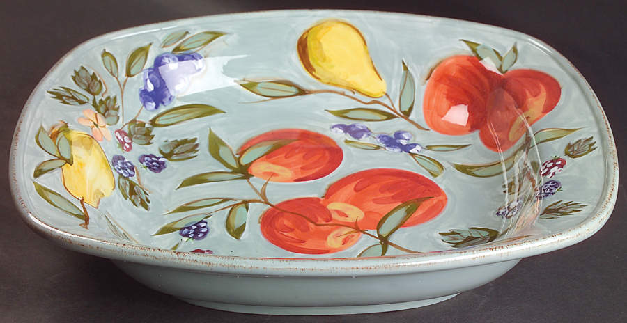 Santa Rosa Blue Large Serving Bowl by Mesa Intl-1