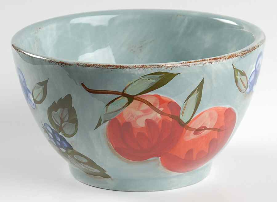 Santa Rosa Blue Fruit/Cereal Bowl by Mesa Intl-1
