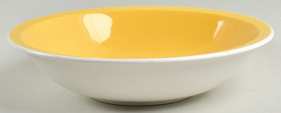 Pastelle Yellow Coupe Soup Bowl by Mikasa-1