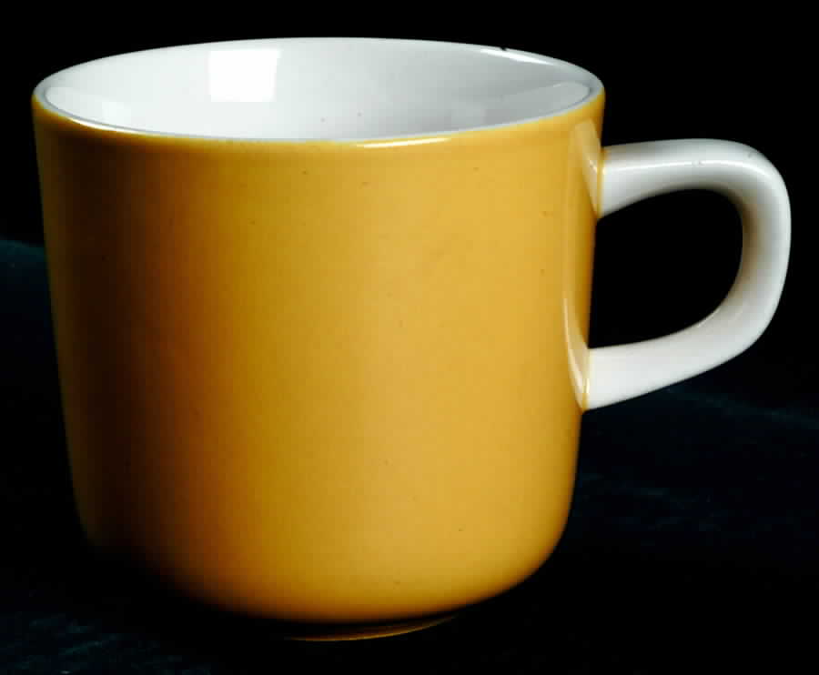 Pastelle Yellow Flat Cup by Mikasa-1