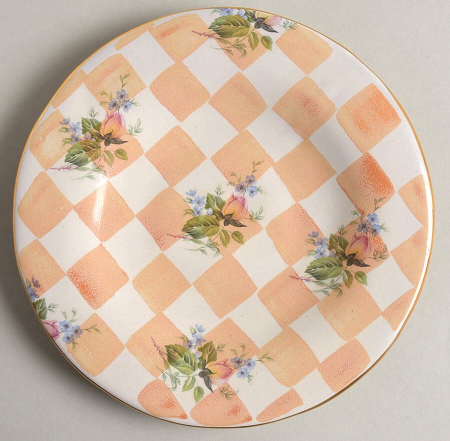 Orange Marmalade Bread & Butter Plate by MacKenzie-Childs-1