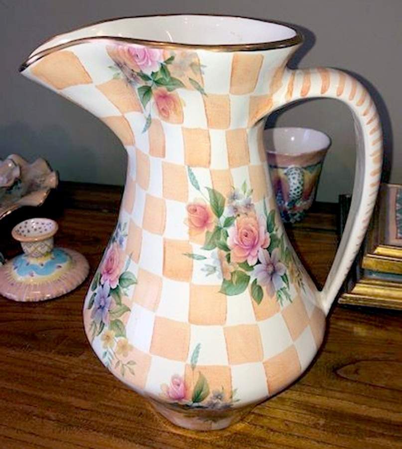 Orange Marmalade Large Pitcher by MacKenzie-Childs-1