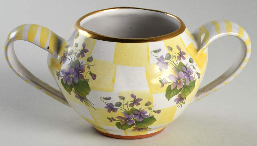 Dandy Lion Sugar Bowl No Lid by MacKenzie-Childs-1