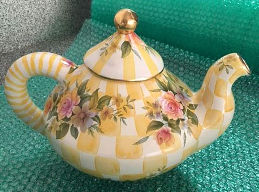 Dandy Lion Teapot & Lid by MacKenzie-Childs-1