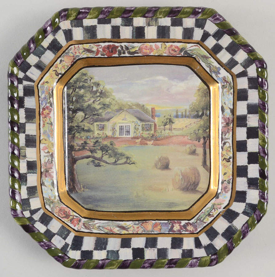 Maclachlan Luncheon/Salad Plate by MacKenzie-Childs-1