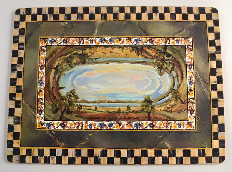 Maclachlan Corkboard Placemat by MacKenzie-Childs-1