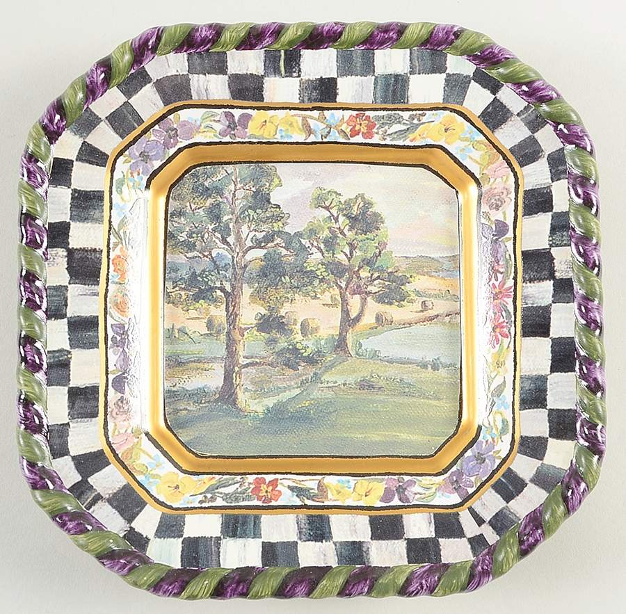 Maclachlan Dessert/Pie Plate by MacKenzie-Childs-1