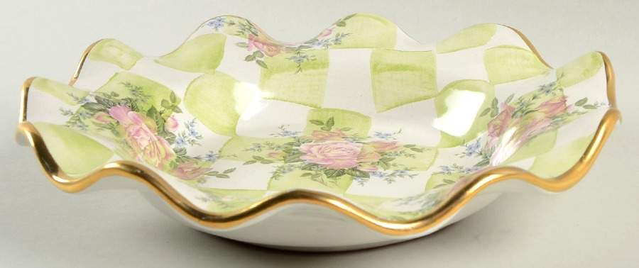 Sweet Pea Large Rim Soup Bowl by MacKenzie-Childs-1
