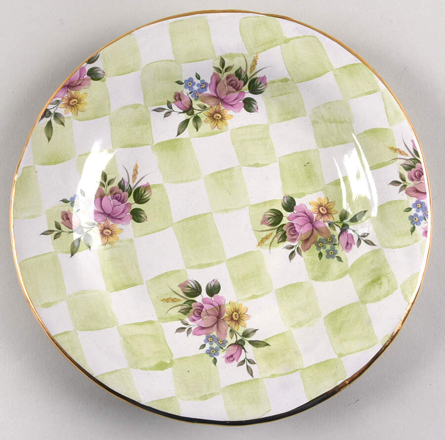 Sweet Pea Salad Plate by MacKenzie-Childs-1