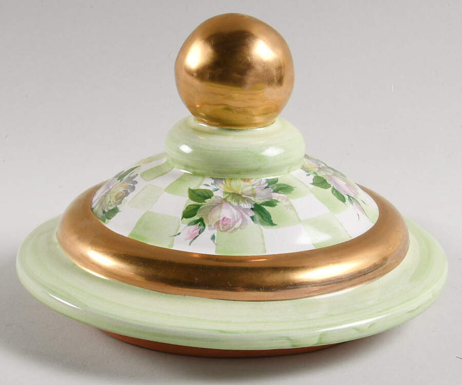 Sweet Pea Lid for Cookie Jar by MacKenzie-Childs-1