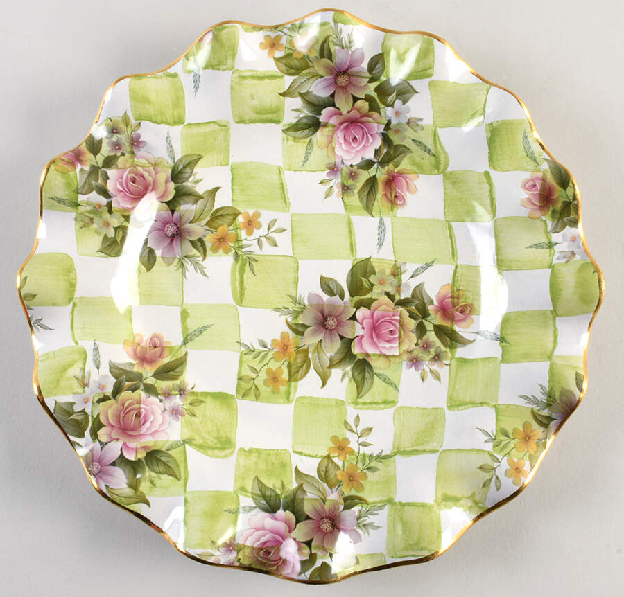 Sweet Pea Dinner Plate by MacKenzie-Childs-1