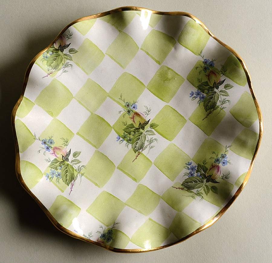 Sweet Pea Bread & Butter Plate by MacKenzie-Childs-1