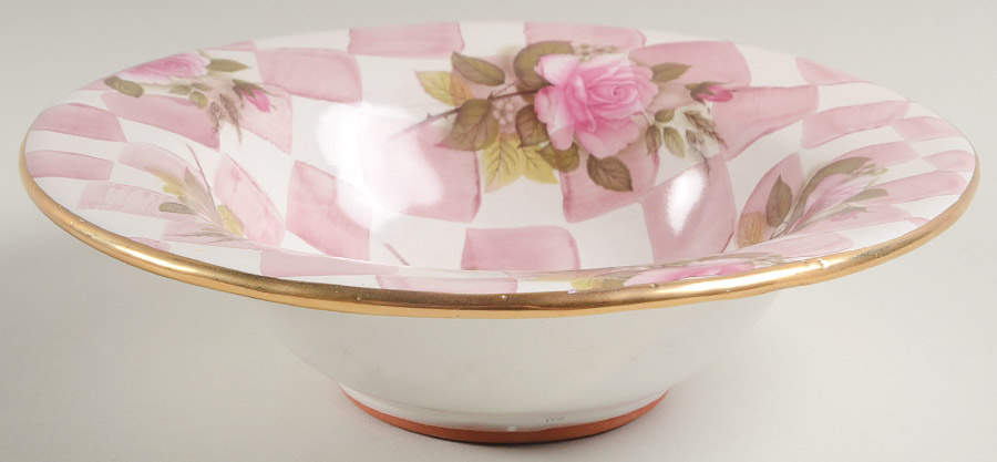 Rose Petal Rim Cereal Bowl by MacKenzie-Childs-1