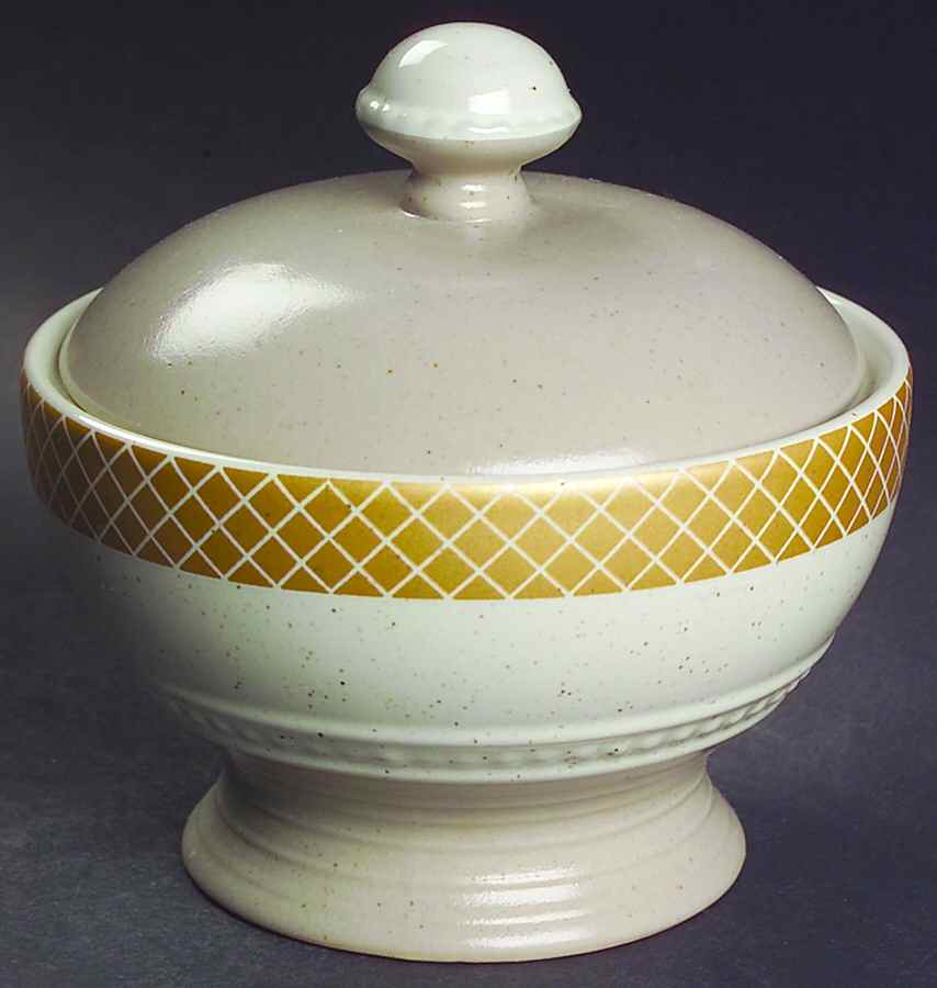 Arcadia Sugar Bowl & Lid by Mikasa-1