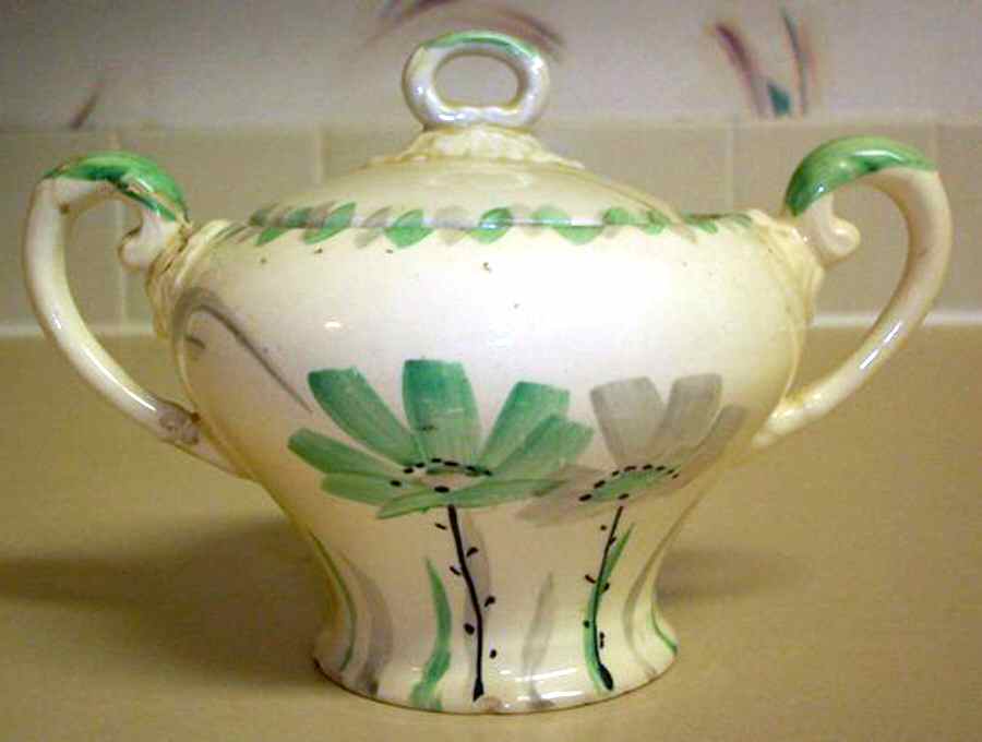 MYO77 Sugar Bowl & Lid by Myott Staffordshire-1