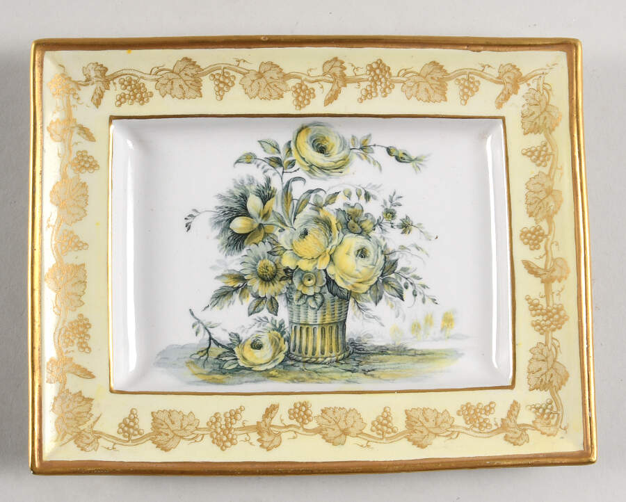 Italian Chinois Rectangular Tray by Mottahedeh-1