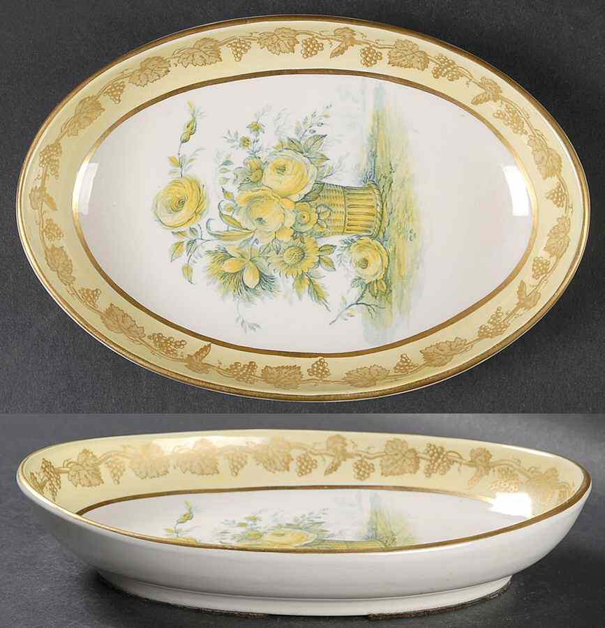 Italian Chinois Oval Bon Bon by Mottahedeh-1