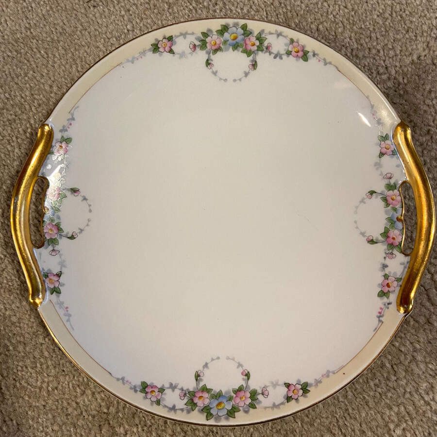MEI866 Handled Cake Plate by Meito-1