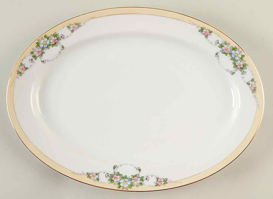 MEI866 11" Oval Serving Platter by Meito-1