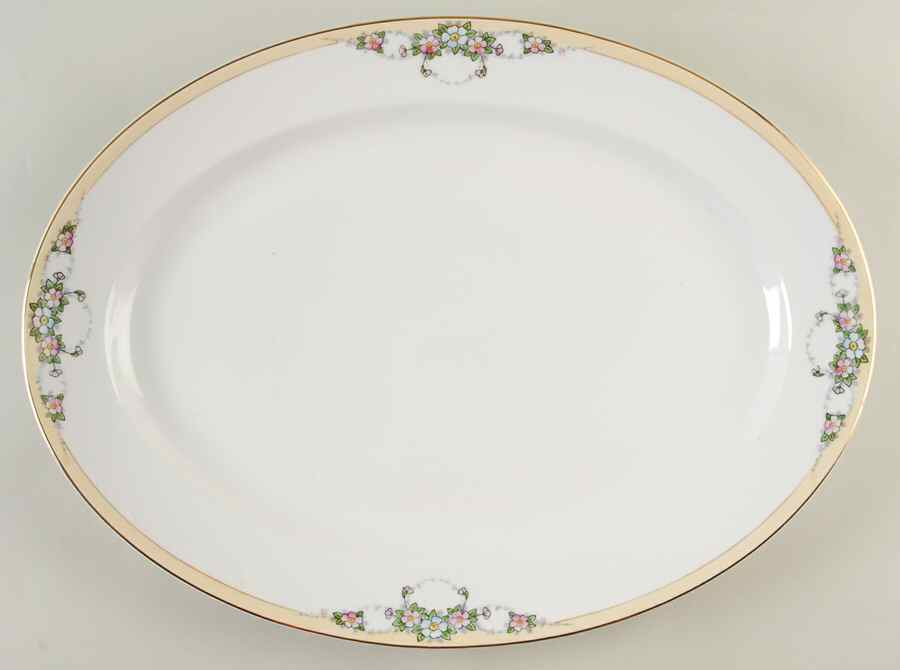 MEI866 16" Oval Serving Platter by Meito-1