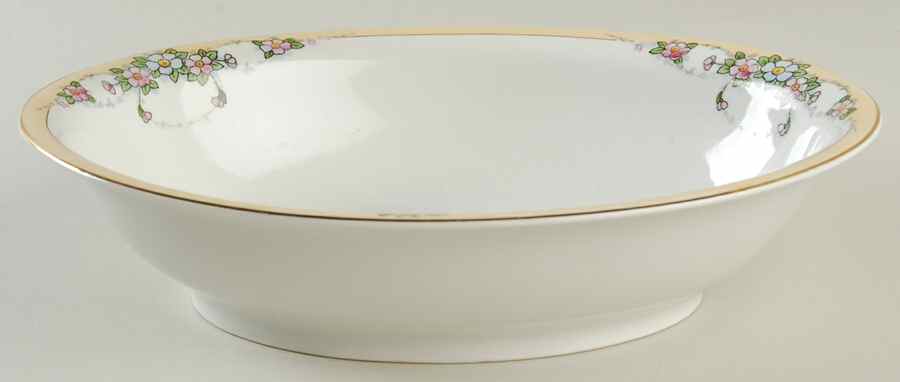 MEI866 9" Oval Vegetable Bowl by Meito-1