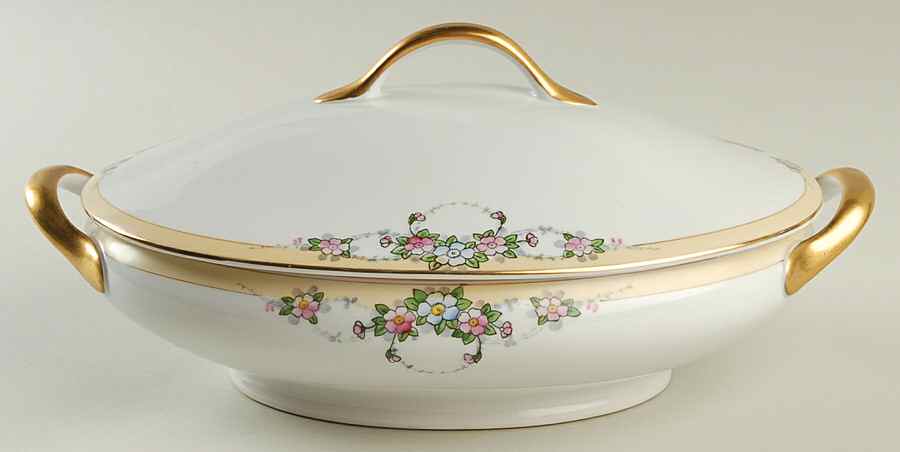 MEI866 Oval Covered Vegetable by Meito-1