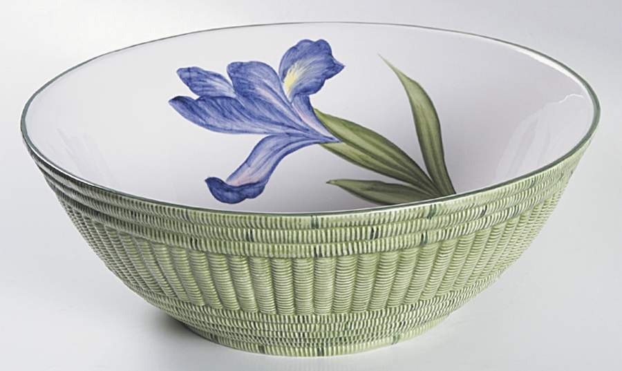 Fleurie 12" Large Salad Serving Bowl by Mariposa-1